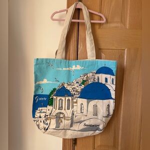 🤍Santorini beach bag🤍